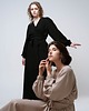 sukienki maxi damskie SOPO regulowana sukienka kimono z paskiem nerką 1