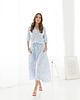 sukienki midi damskie Sukienka Macy Blue 1