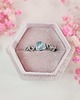 pierścionki srebrne Pierścionek Topaz regulowany stal chirurgiczna handmade 1