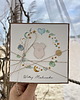 kartki scrapbooking Ręcznie robiona kartka na narodziny dziecka - gratulacje z okazji narodzin 2