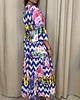 sukienki maxi damskie Maxi sukienka Antika granat 4