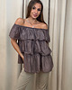 topy damskie Hiszpanka Marrone 3