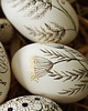 jajka wielkanocne Pisanki tradycyjne batikowe  - różne wzory 2