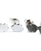 kolczyki wire wrapping Kolczyki – Z głową w chmurach (gładkie) 1