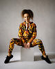 bluza z kapturem damska Damska Bluza Expres Zamek DR.CROW Gold Roses 2