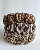 opaski do włosów Opaska marszczona Leopard w panterkę 3