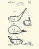 grafiki i ilustracje Rysunek patent grafika golf piłka golfowa  sport 1