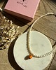 chokery Choker z pereł naturalnych z zawieszką owocem 7