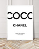 plakaty ZESTAW PLAKATÓW Fashion Coco Chanel plakaty 4