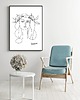 plakaty PLAKAT Pablo Picasso, ilustracja, grafika, kobieta 1