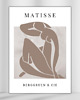 plakaty Zestaw 3 plakatów Calm beige Matisse style 3