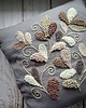 poduszki plecione Poduszka kwiaty punch needle boho natural 1