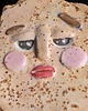 przypinki Broszka ceramiczna. TOST. ręcznie robiona 3