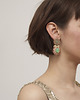 kolczyki soutache Kolczyki "Pacific Opal" - miętowe / sutasz 1
