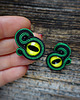 kolczyki soutache Smocze oczy- kolczyki soutache 3
