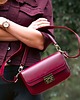 torby na ramię Torebka skórzana SOPHIA M burgund szewro GOLD 1