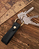 breloki Breloczek do kluczy vintage ze skóry naturalnej czarny T-87-HBL 1