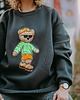 bluza z kapturem damska Bluza oversize Bart Teddy dla mamy i taty 5