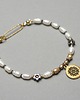 bransoletki z kamieni naturalnych Pearls /white/ perły naturalne vol. 10 - bransoletka 3