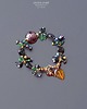 bransoletki ze szkła Komplet bransoletka+kolczyki w cudnej stylizacji boho handmade, unikat 3w1 GIFT 8