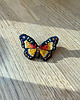 broszki Motyl - ręcznie haftowana broszka 1