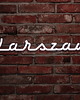 dekoracje świetlne WARSZAWA napis led 1