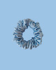 gumki do włosów Gumka jedwabna, scrunchie, frotka blue lagoon MIDI 3