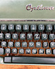 dodatki - różne Zielona maszyna do pisania Optima Elite 3, Niemcy, 1958. 4