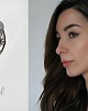 kolczyki - inne Srebrne Kolczyki GLAMROCK skóra naturalna 2 duże ogniwa srebrny łańcuch 2