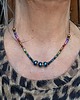 kolie Intensywnie kolorowy naszyjnik w stylizacji etno ciekawy PREZENT handmade 1