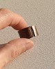 pierścionki - różne Pierścionek z kutej, oksydowanej miedzi /45/ biżuteria miedziana rękodzieło 1
