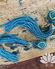 kolczyki soutache meduzy  turkusowe II  - kolczyki sutasz 2