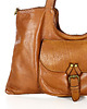 torby na ramię Torebka shopperka skórzana miejska retro bag - MARCO MAZZINI brąz camel 4
