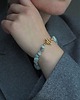 bransoletki z kamieni naturalnych Bransoletka z amazonitem, białym agatem i kryształem górskim 3