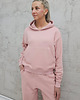 komplety damskie Komplet oversized kangurka i szerokie spodnie wide leg Powder Pink 1