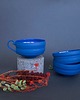 kubki i filiżanki Niebieska porcelanowa filiżanka SO BLUE 1