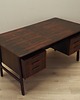 biurka Biurko palisandrowe, duński design, lata 70, produkcja: Omann Jun 4