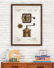 plakaty Plakat Młynek do kawy - patent 1