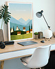 plakaty Zakopane - plakat 50x70 cm - domki w górach 1
