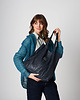 torby na ramię Skórzana torba Shopper - granatowa 2