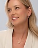 bransoletki - inne Złote kolczyki z perłą słodkowodną i cyrkonią Paraiso Maelis 2