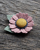 ozdoby do włosów dla dzieci Spineczka do włosów kwiatek cameo pink HARPER 3
