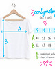 t-shirt damskie Banieczki różowe Szary Oversize 2
