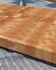 deski do krojenia i tace Duża, dębowa deska do krojenia "End Grain". 46x30,5 cm. Deska do serwowania. 7