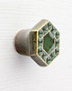gałki do mebli Gałka do mebli zielono-brązowa, wz.6 1