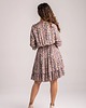 sukienki midi damskie Flowers Fiolet sukienka midi 3
