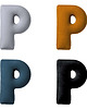 poduszki do pokoju dziecka Poduszka literka P 1