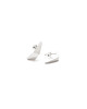 kolczyki srebrne Kolczyki srebrne ONE EDGE flexed / satin SILVER earrings 2