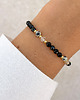 bransoletki z kamieni naturalnych Talizman - czarny turmalin, jaspis dalmatyński, cytryn, hematyt 3