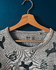 bluza bez kaptura damska Bluza z autorskim printem w biegnące koty M 1